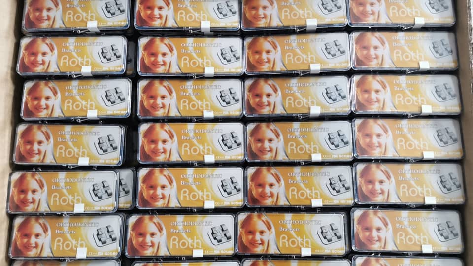 Brackets metálicos Roth 0.22" 345 hook 1