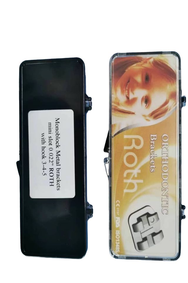 Brackets metálicos Roth 0.22" 345 hook