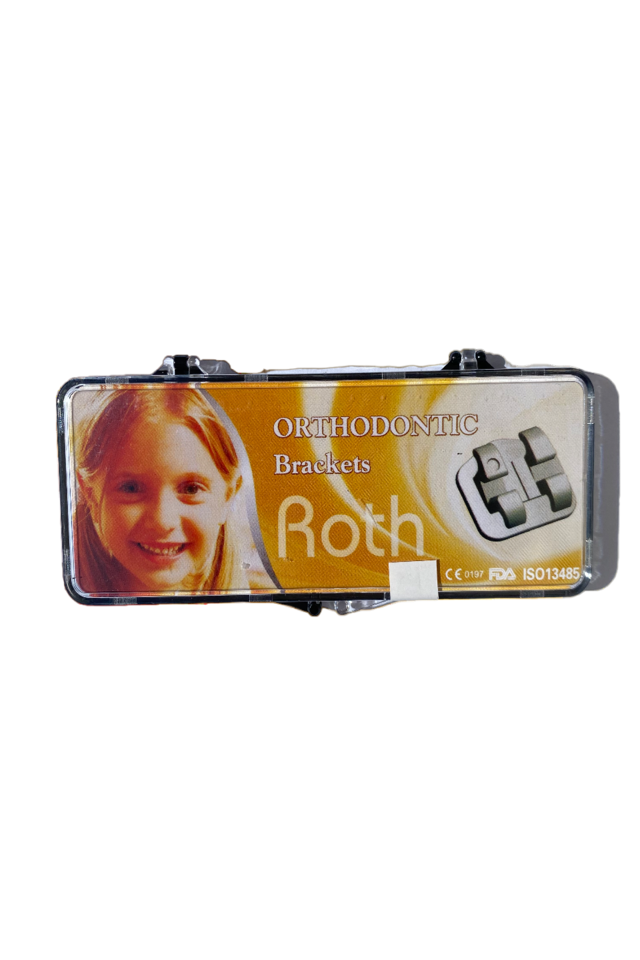 Brackets Metalico slot 0.22 ROTH hook 3-4-5 caja frontal